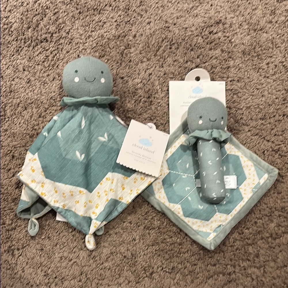 Cloud Island Blue Stuffed Animal Set